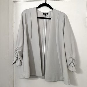 Torrid Grey Blazer Jacket Size 1 (14-16)